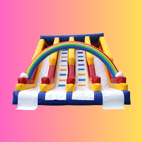 무지개 구름 대형 슬라이드