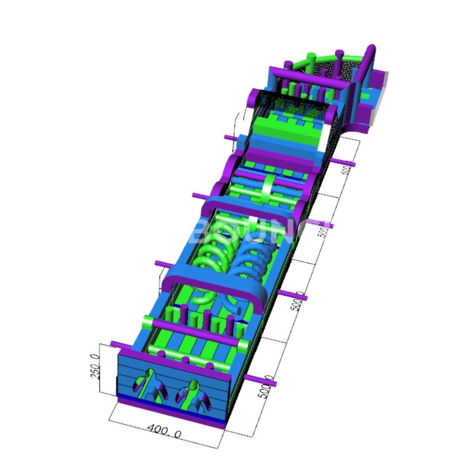 네온 챌린지 에어바운스 이미지