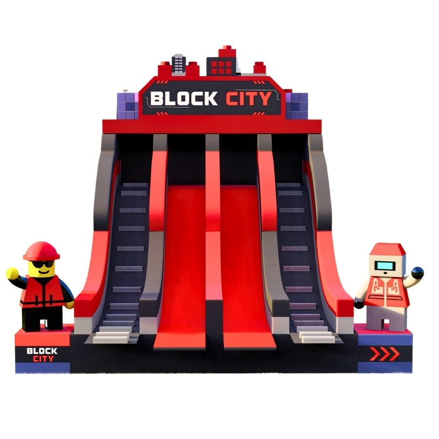 블록시티 슬라이드 레드 (RED)