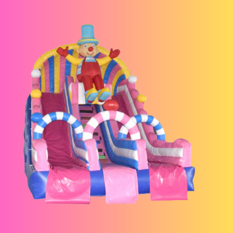 핑크 삐에로 슬라이드 이미지